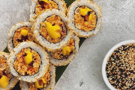 Ролл Хрустящий кляр с крабом