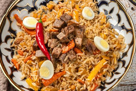 Плов Ташкентский с бараниной