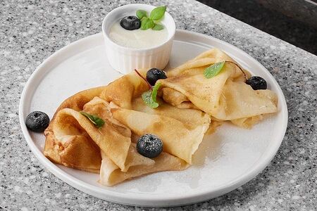 Блины со сгущенкой