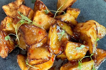 Хрустящие баклажаны