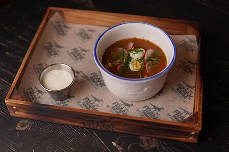 Окрошка на квасе