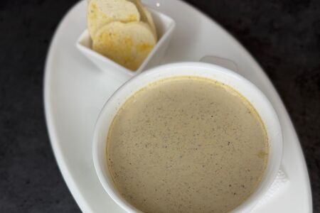 Крем-суп из шампиньонов