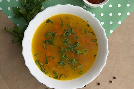 Суп гороховый