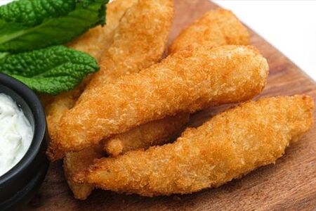 Креветки в панировке