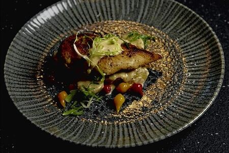 Жареная куриная грудка с картофелем