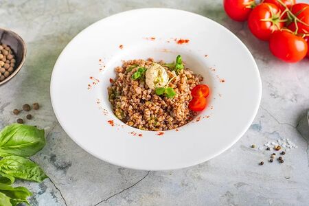 Гречка рассыпчатая отварная со сливочным маслом