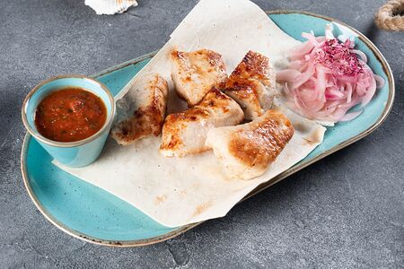 Шашлык из грудки индейки