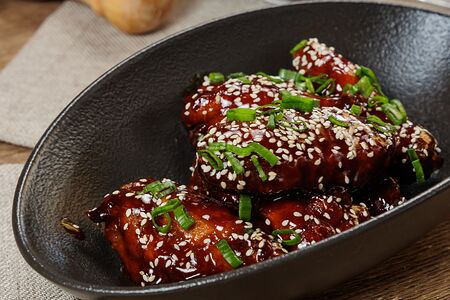 Хрустящие крылья BBQ