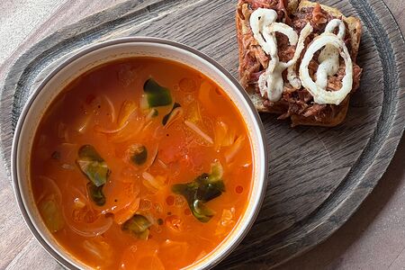 Щи из свежей капусты 