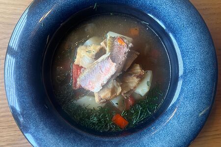 Уха из черноморской рыбы