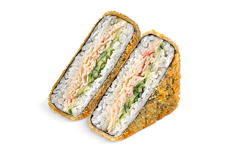 Онигири с крабом темпура