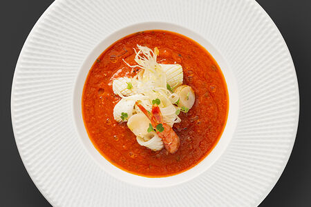 Суп тосканский с морепродуктами