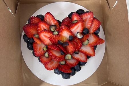 Мини-чизкейк (сердце)