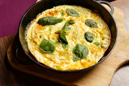 Омлет Четыре сыра