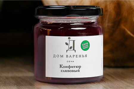 Конфитюр сливовый 50гр