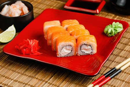 Ролл Филадельфия с креветкой