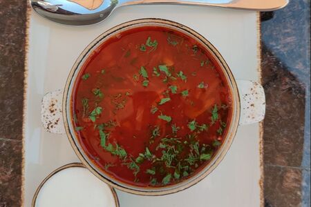 Борщ сибирский с говядиной