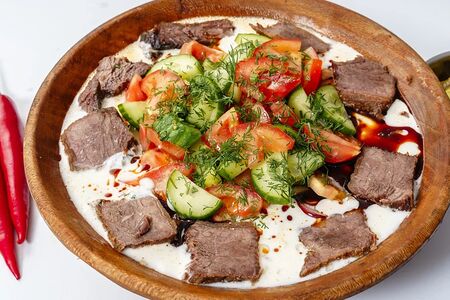 Курутоб с мясом