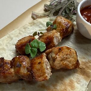 Шашлык из свиной шеи 