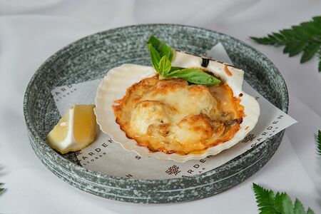 Запечённый морской гребешок