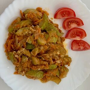 Соте из кабачков