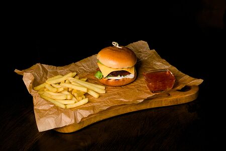 Бургер Вкусная курочка