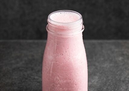 Смузи клубника банан