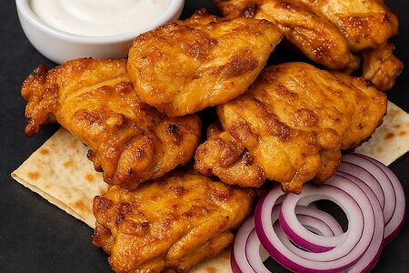 Бедро куриное на мангале