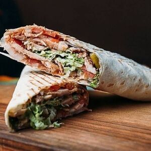 Шаурма Грибная с курицей 