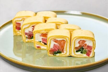 Тортилья с лососем