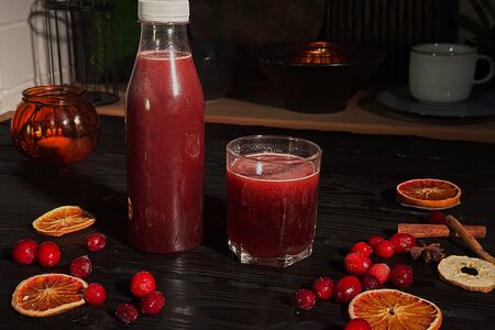 Морс клюквенный