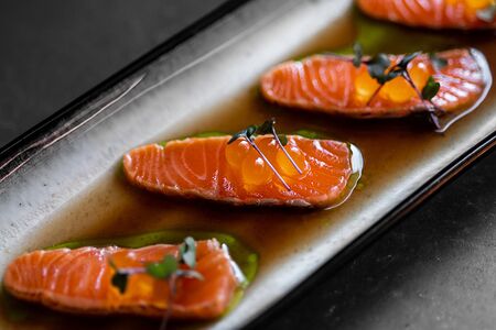 Татаки лосось