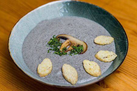 Суп-пюре грибной