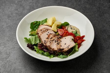 С Куриным филе и соусом цитронет 