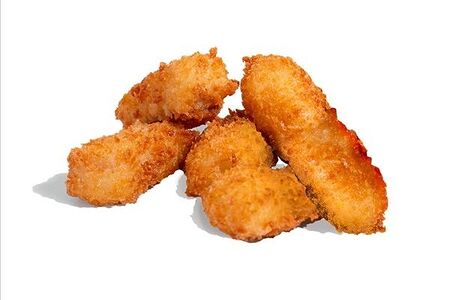 Стрипсы из морского окуня