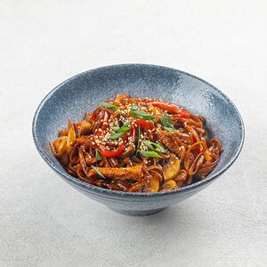 Удон с говядиной