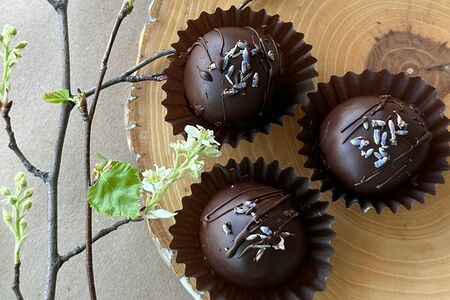 Конфета с лавандой