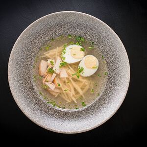 Домашний куриный бульон