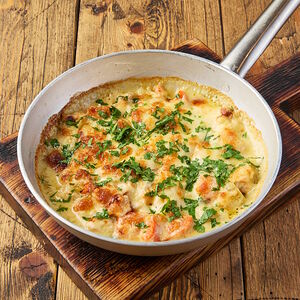 Рагу из кролика со сметаной и овощами