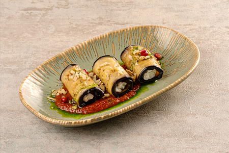 Жареные баклажаны с сыром