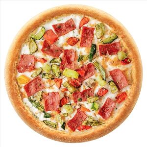 Пицца с говядиной и запеченными овощами 28 см Оригинальное