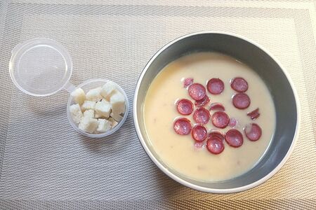 Крем-суп гороховый 