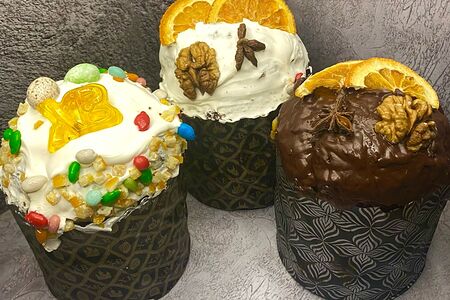 Шоколадный кулич