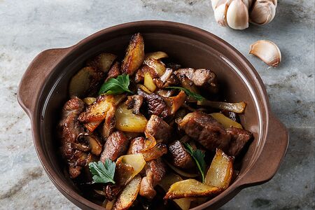 Жаркое Сковородка по-домашнему