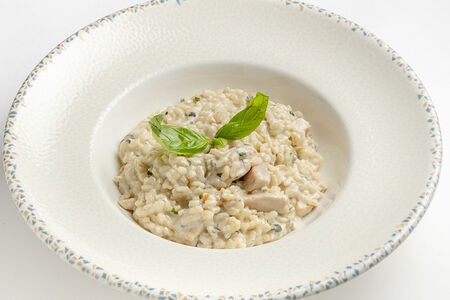 Ризотто с цыпленком и сыром горгонзолла