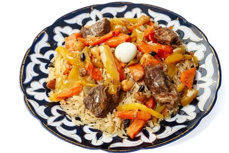 Плов из говядины