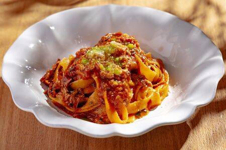 Тальятелле с фермерской уткой