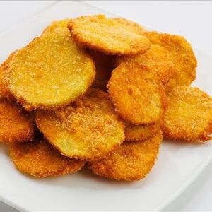 Баклажаны жаренные в сухарях