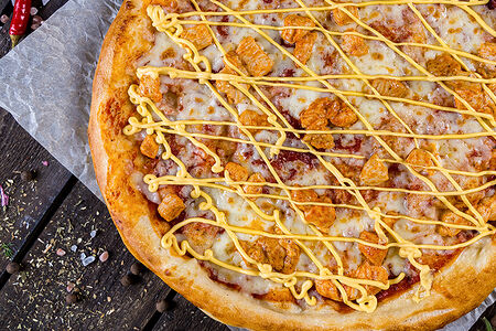 Я пицца Сырный цыпленок 30 см