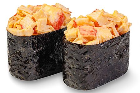 Гункан спайси со снежным крабом